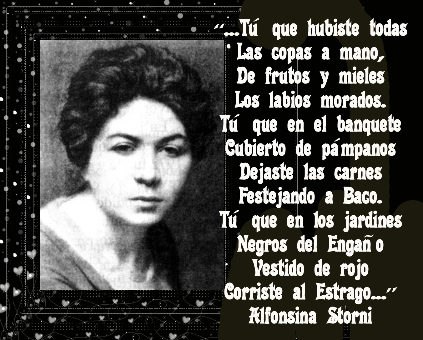 Poema de  Alfonsina Storni 